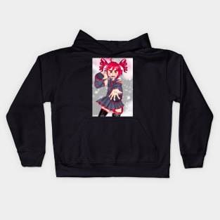 Kasane Teto snowy Kids Hoodie